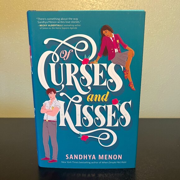 Of Curses and Kisses by Sandhya Menon ~ Young Adult Fiction ~ YA Novel ~ Desi - Picture 1 of 11
